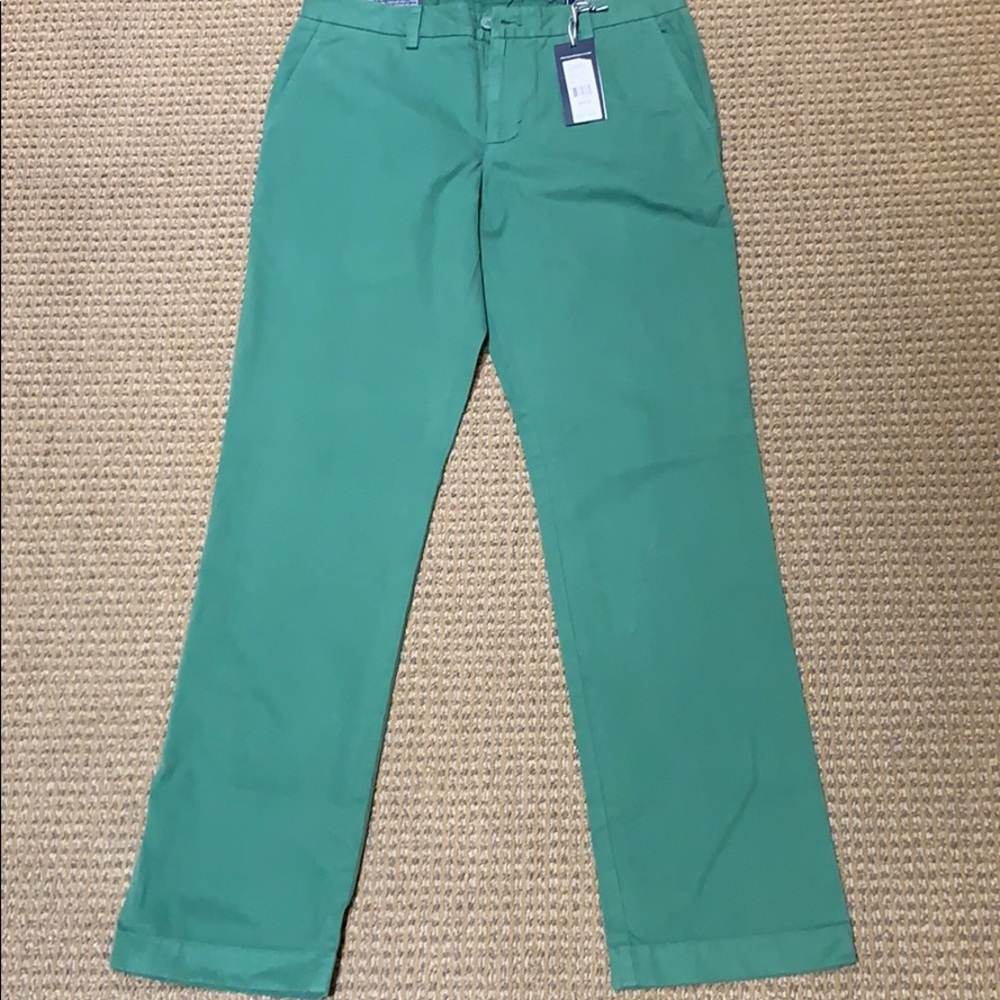 Vineyard Vines Khaki Slim Fit Break Pants 32x32